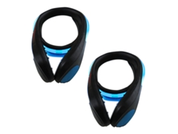 MEOIRUERY 2 unidades de clips de zapato con LED para deportes al aire libre, luces de advertencia para correr y ciclismo nocturno