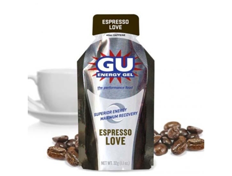Complemento Alimentar GU Gu 24 Espresso Love Espresso Love Caixa Géis Energia