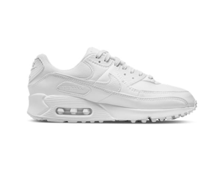 Tenis Deportivas NIKE Air Max 90 Mujer (Blanco - Material Sintético - 40)