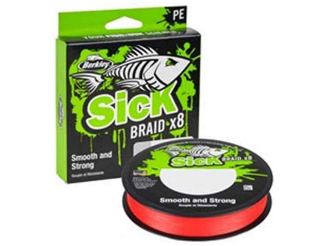Trançado Sick 300 M Vermelho 0.190 Mmberkley