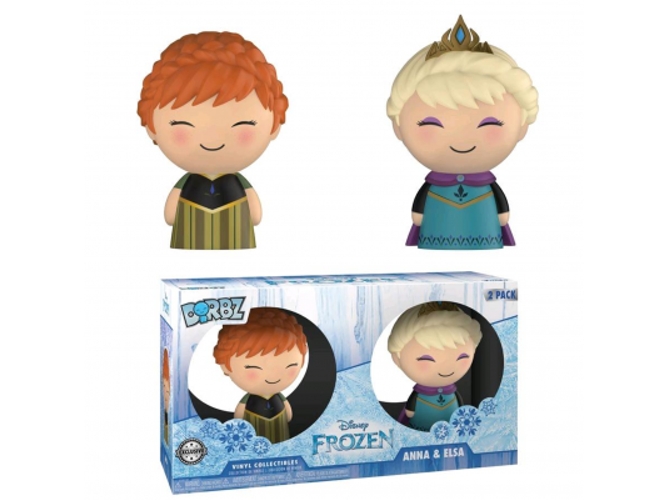 Figura FUNKO Dorbz Disney El Reino de Hielo Anna & Elsa