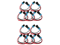 Lote De 10 Conectores Multifunción Metri Pack De 2 Pines Y 30 A (serie 280 A Cable Flexible De 12 Ga)