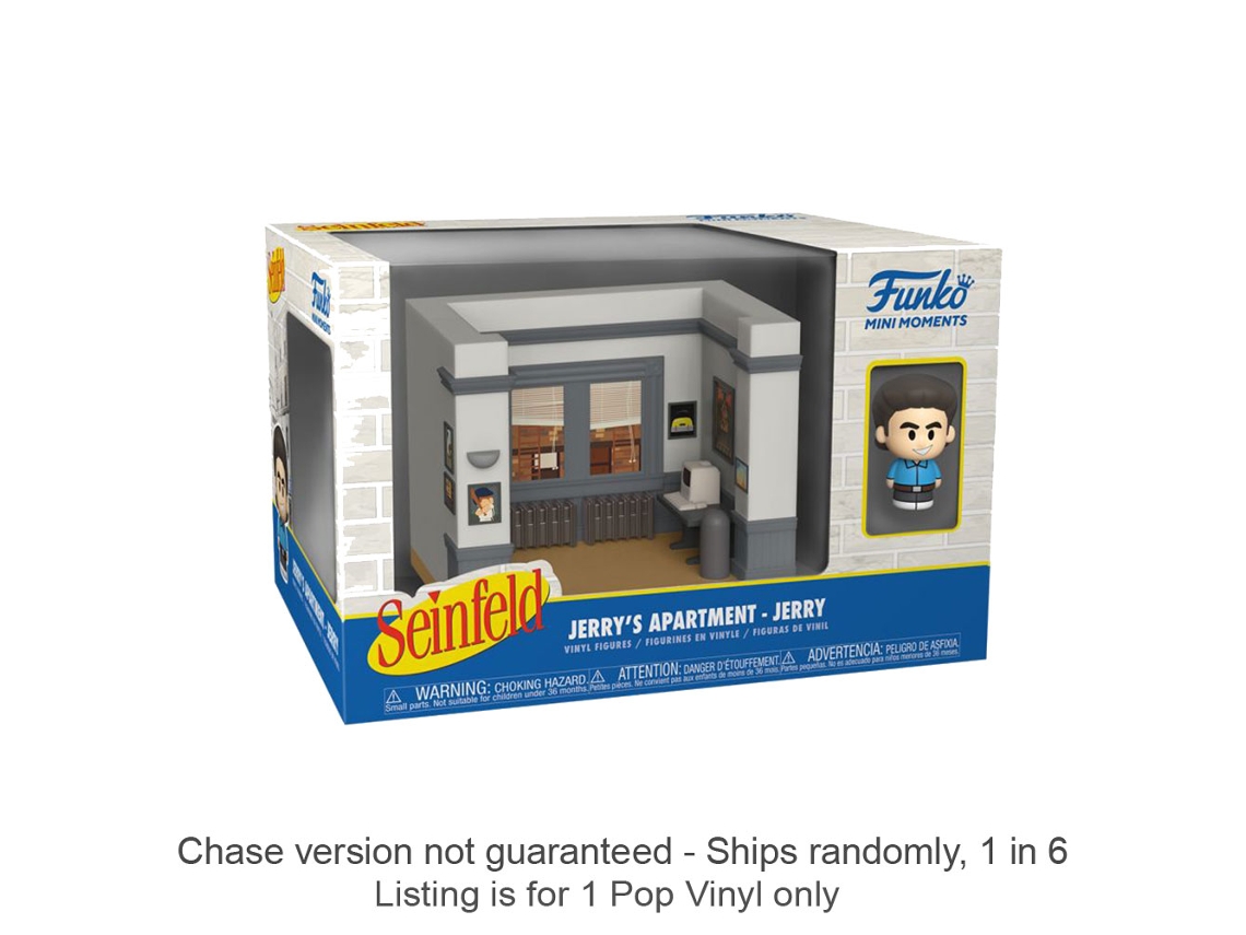 SEINFELD Jerry Mini Moment Diorama Chase Funko Figura se envía 1 en 6