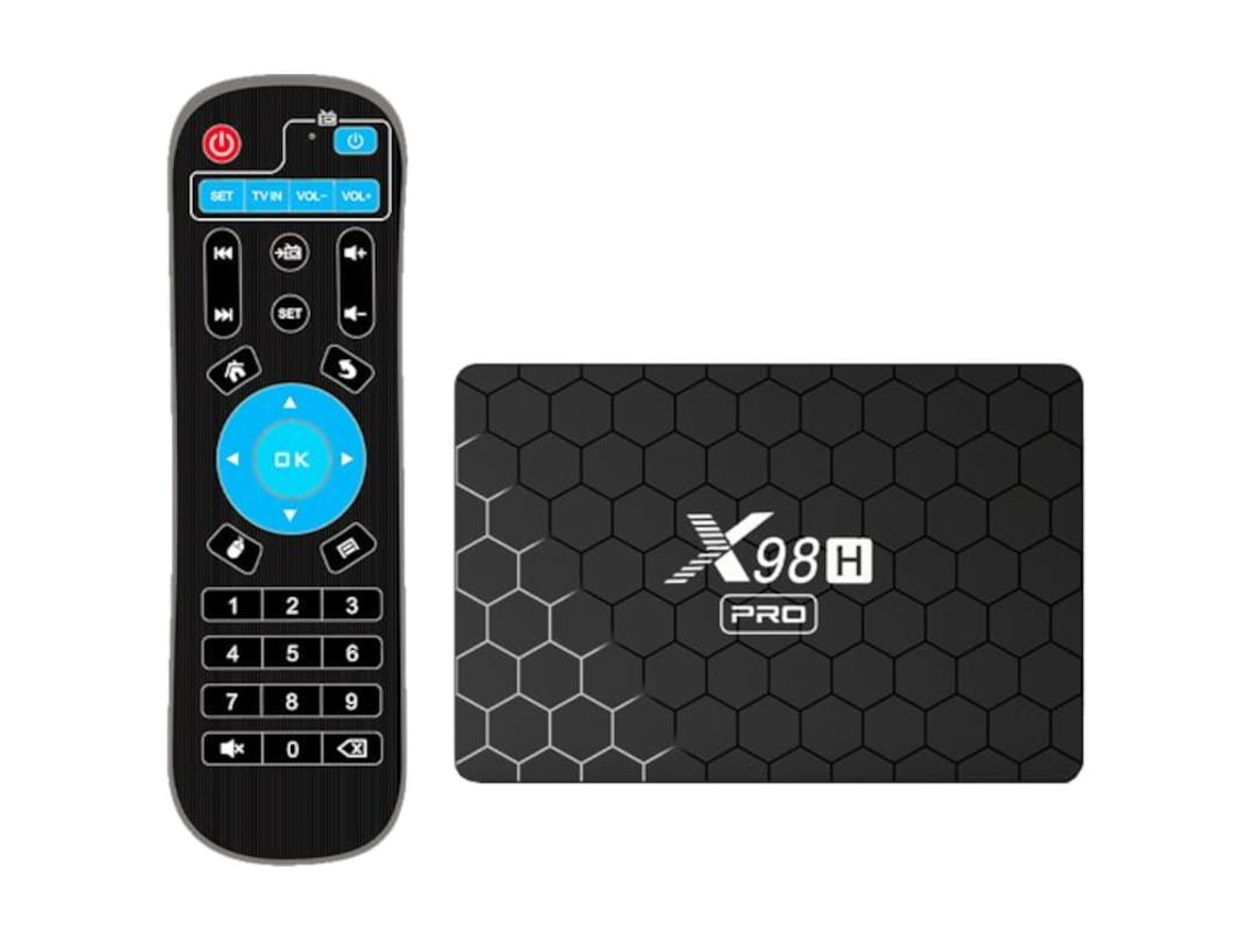 X98H Pro H618/4Gb/32Gb/Wifi 6/ Android 12 Android Tv Oem