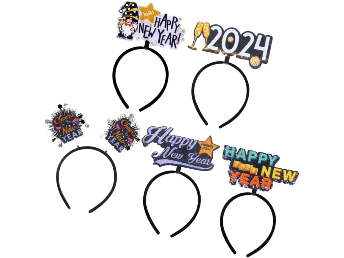 5pièces Lot De Bandeaux Accesorios Photo Para Fêtes Y Coiffures Léger Y Pratique