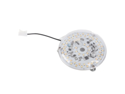 Panel de luz LED de reemplazo 2026 para ventilador de techo, 3,93 pulgadas, 18 W, 2000 lm, 3 temperaturas de color, regulable, reemplazo magnético.