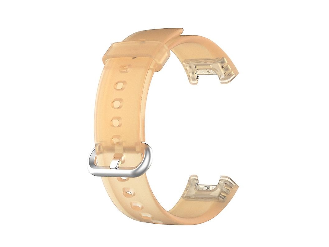 Correa de repuesto de TPU transparente para reloj inteligente Xiaomi Redmi Watch/Mi Watch Lite Ly Ebike (morado)