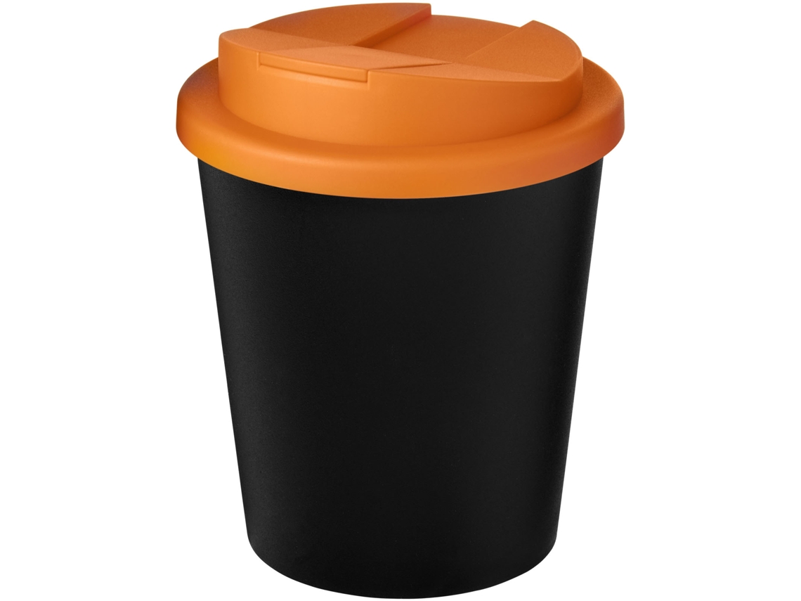 Vaso Reciclado De 250 Ml Con Tapa Antigoteo "americano® Espresso Eco"