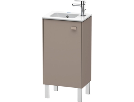 Mueble bajo lavabo DURAVIT Brioso de 42,0 x 28,9 cm 1 puerta con bisagra a la izquierda 1 balda de cristal para lavabo ME by Starck 072343