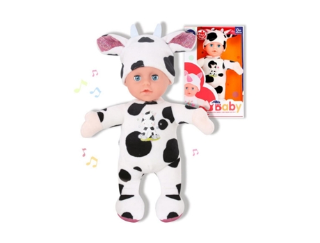 Bebé de Jugar REIG Vaca Peluche (25 cm)