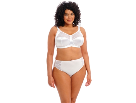 Sujetador de Mujer ELOMI Aros Cate Blanco (120 cm G)