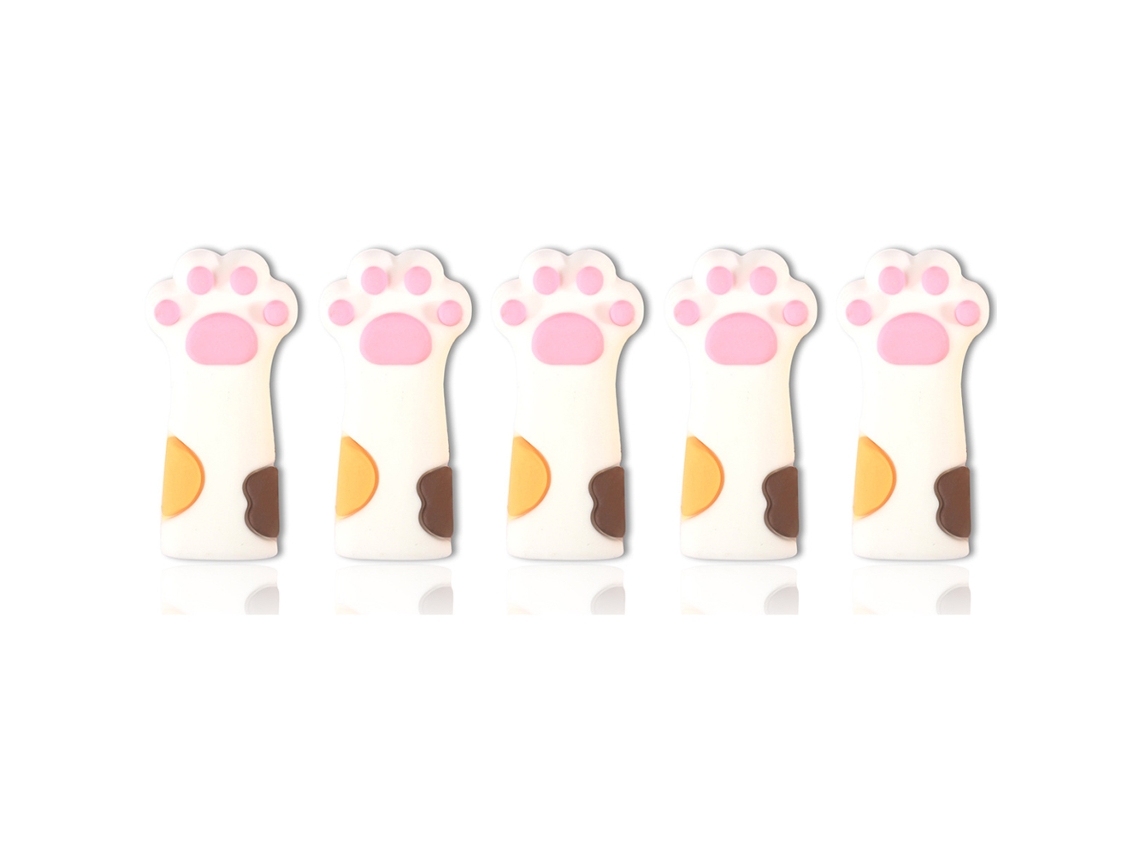 Tijeras para piel muerta con forma de pata de gato, herramienta de manicura KOFIHETY