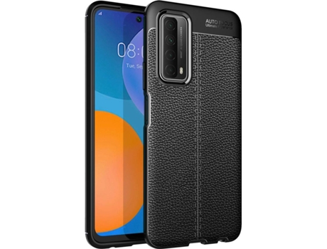 Carcasa Huawei P Smart 2021 Rugged Leather (Negro)