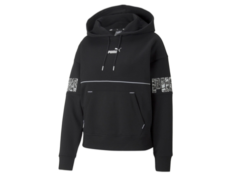 Sudadera para Mujer PUMA (XS - Negro)