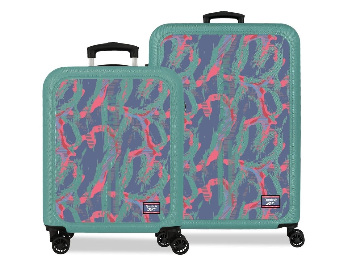 Juego de maletas Reebok Tacoma color turquesa (46x65x25cm, 91l)