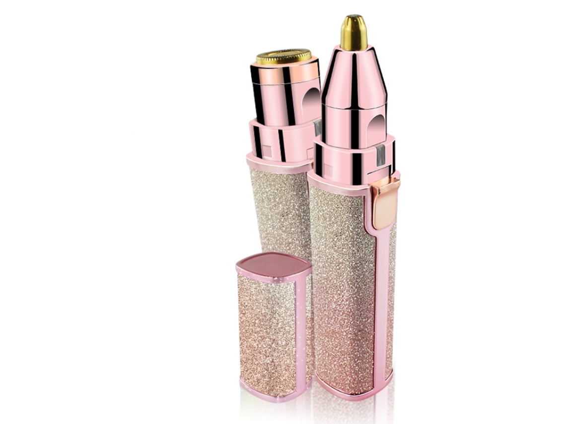Depiladora facial, recortadora de cejas y depilación facial 2 en 1, Yizhood Gold