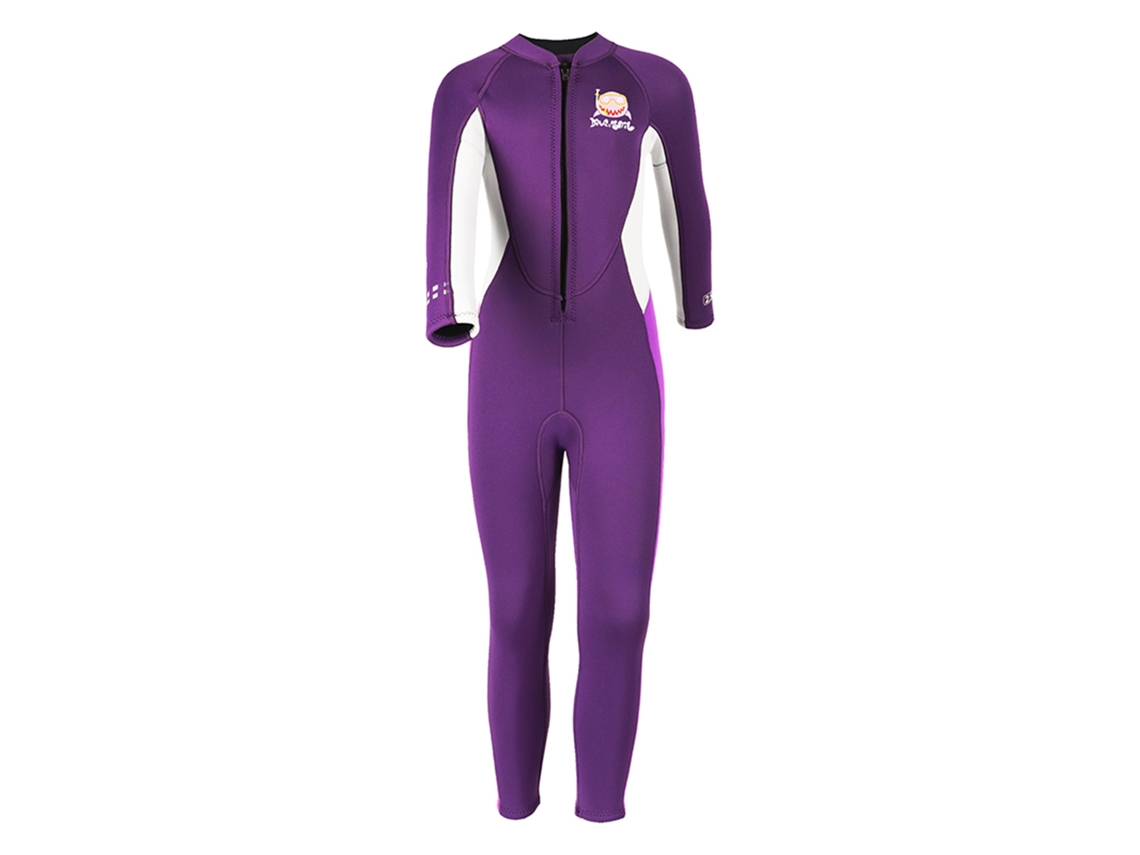 Traje De Neopreno Térmico De Manga Larga Para Niña, 2,5 Mm De Grosor, Protección Uv Upf50+.