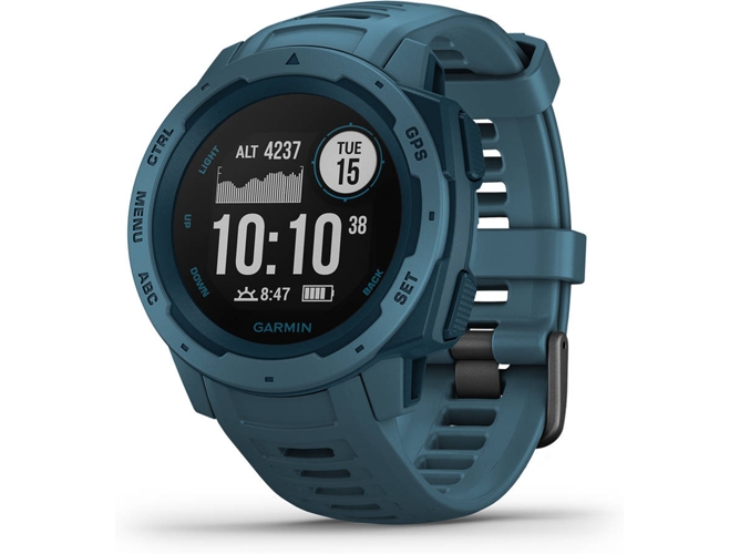 Reloj Deportivo GARMIN Instinct (Bluetooth - Azul)