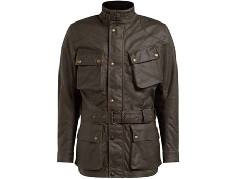 Abrigo para Hombre BELSTAFF Trialmaster Pro Marrón para Motociclismo (L)