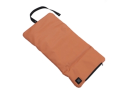 Cojín de asiento calefactable de cuero con USB, 3 niveles, portátil, 57 x 30 cm, color verde oliva