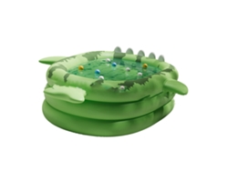 Piscina Infantil Hinchable De Pvc Con Inflado Rápido, Diseño Plano, Para Uso Veraniego En El Jardín.