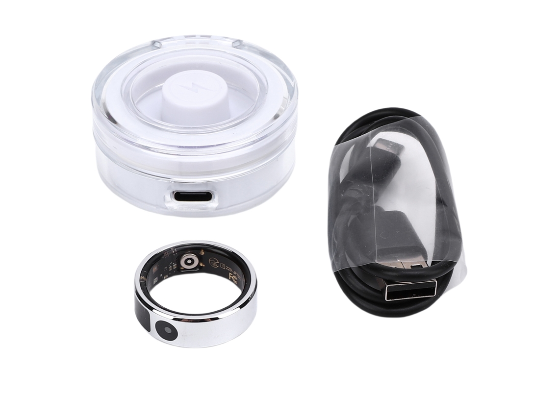 Anillo Inteligente Rastreador De Fitness Con Pantalla Táctil Resistente Al Agua 5atm Para Hombres Y Mujeres