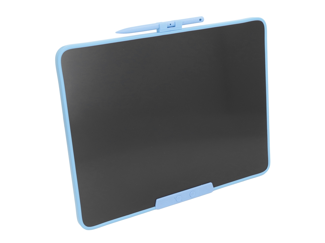 Pizarra Lcd De 16 Pulgadas Para Niños, Juego Educativo, Pizarra Blanca Borrable, Azul