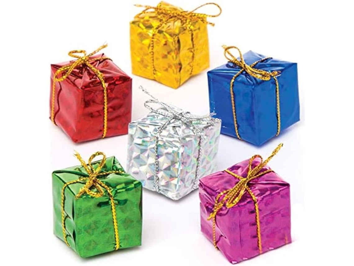 Juego De 24 Mini Adornos Navideños Para Niños