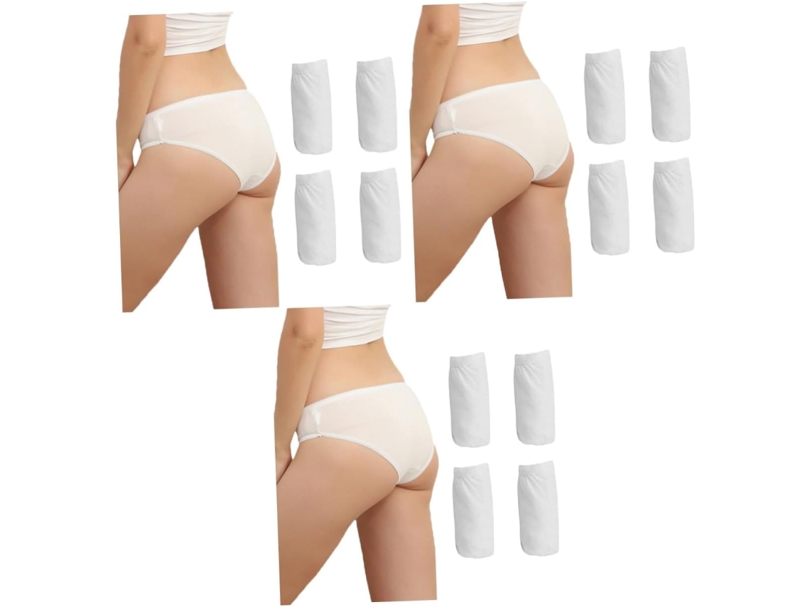 Braguitas De Maternidad Para Mujer Embarazada, Color Blanco.