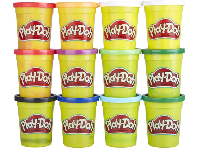 Plastilina PLAYDOH 12 Pots De Invierno Em Color 4 Oz (Edad Mínima: 2 años)