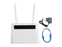 Roteador 4g Lte Desbloqueado Com Slot De Sim 2 Antenas De Alto Ganho 300mbps Plugue Eu Versão Europeia