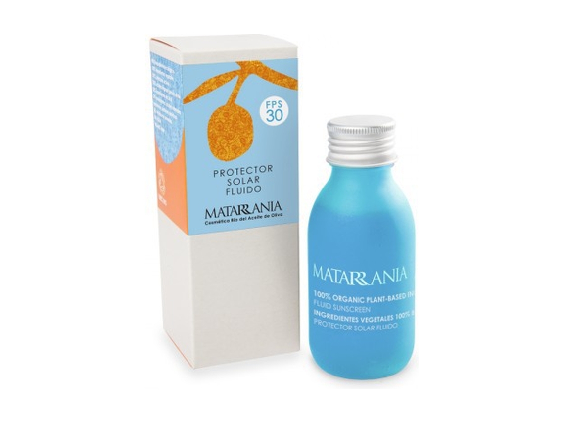Matarrania - Protetor solar FPS 30 Bio 100 ml de creme