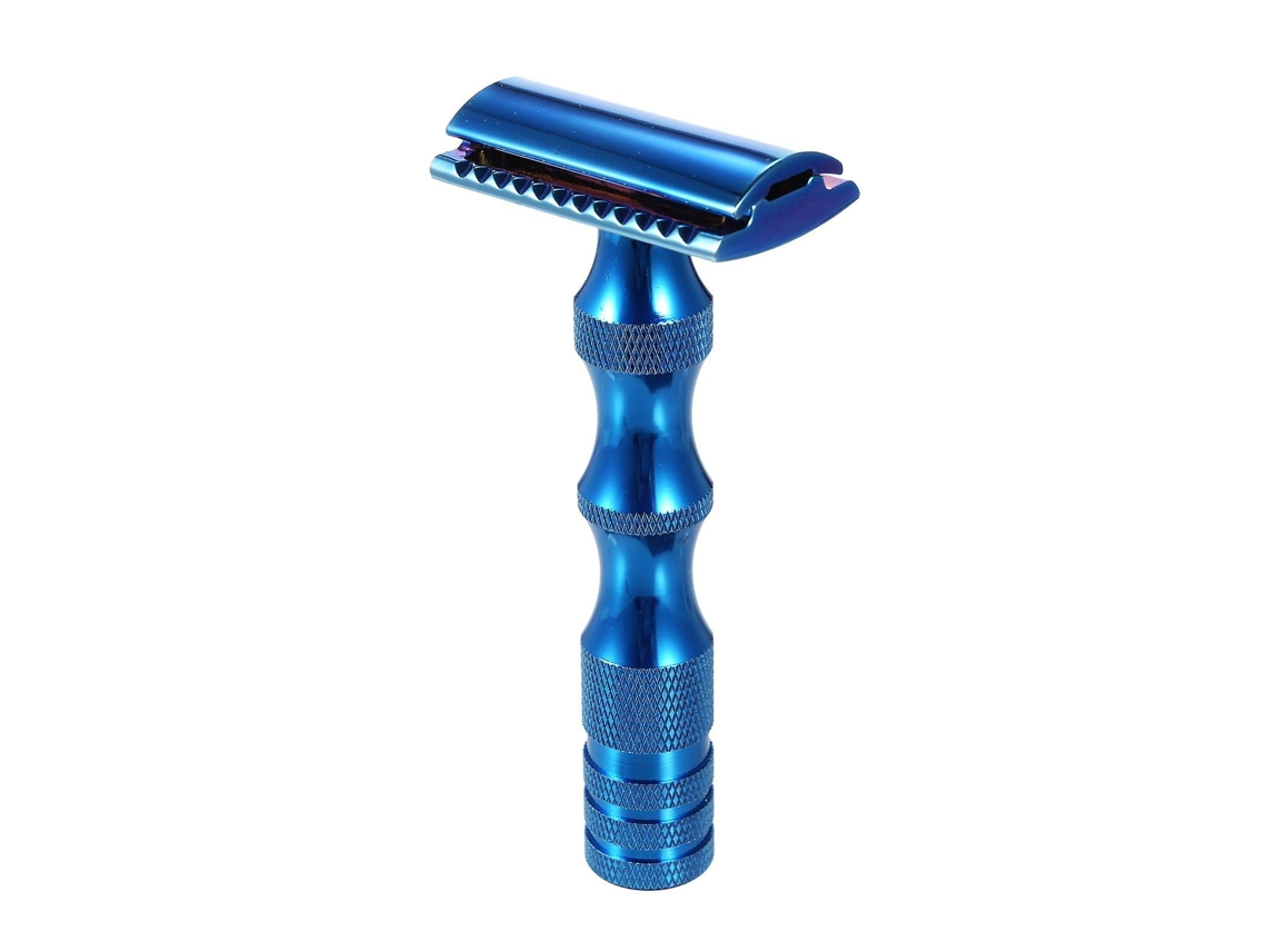 Afeitadora manual ajustable para hombre, depilación y afeitado facial, estilo antiguo, doble cara, Hengjian