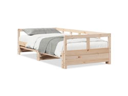Maison Exclusive - Sofá Cama Sin Colchón Madera Maciza De Pino 90x190 Cm