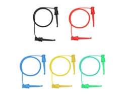 Pinzas De Prueba Smd Ic De Silicona Para Multímetro (rojo, Verde, Azul, Amarillo, Negro)
