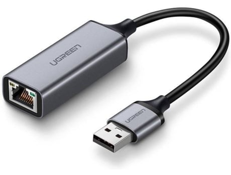 Adaptador UGREEN (USB, Ethernet - Verde)