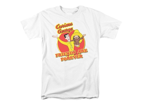 Camiseta ROCKINSTONE Jorge El Curioso Amigos (Algodón - XL)