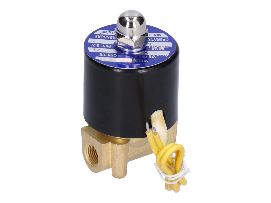 2026velora-válvula Solenoide Eléctrica Pequeña Normalmente Cerrada Para Agua Aire Diésel 1/8in 2w‑025‑06ac110v