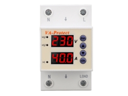 Protector De Sobretensión/subtensión Ajustable De 40 A Con Recuperación Automática Para Uso Doméstico Con Pantalla Digital.