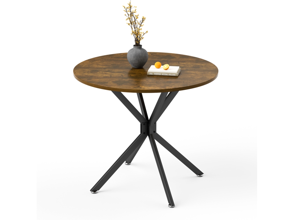 Mesa de bar giratoria 360° con armario de almacenamiento HONGRUI TECH (120x40x97 cm)
