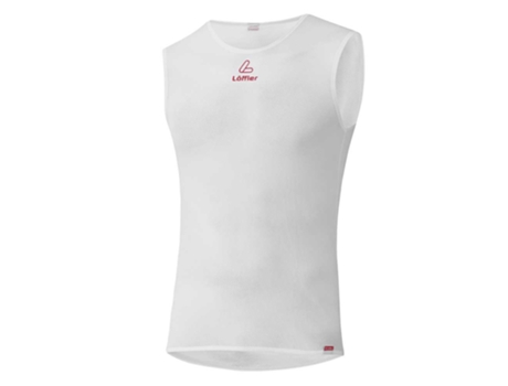 Camiseta sin Mangas de Hombre para Cicling LOEFFLER Transtex Blanco (52)