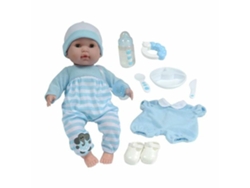 Muñeca bebé JC TOYS 38 cm Azul