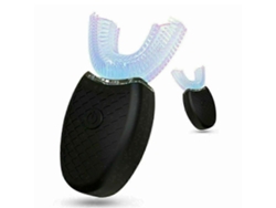 Cepillo de dientes eléctrico en forma de U para eliminar la placa, ideal para niños de 8 a 15 años, con protección para las encías (1 GOKOCO)