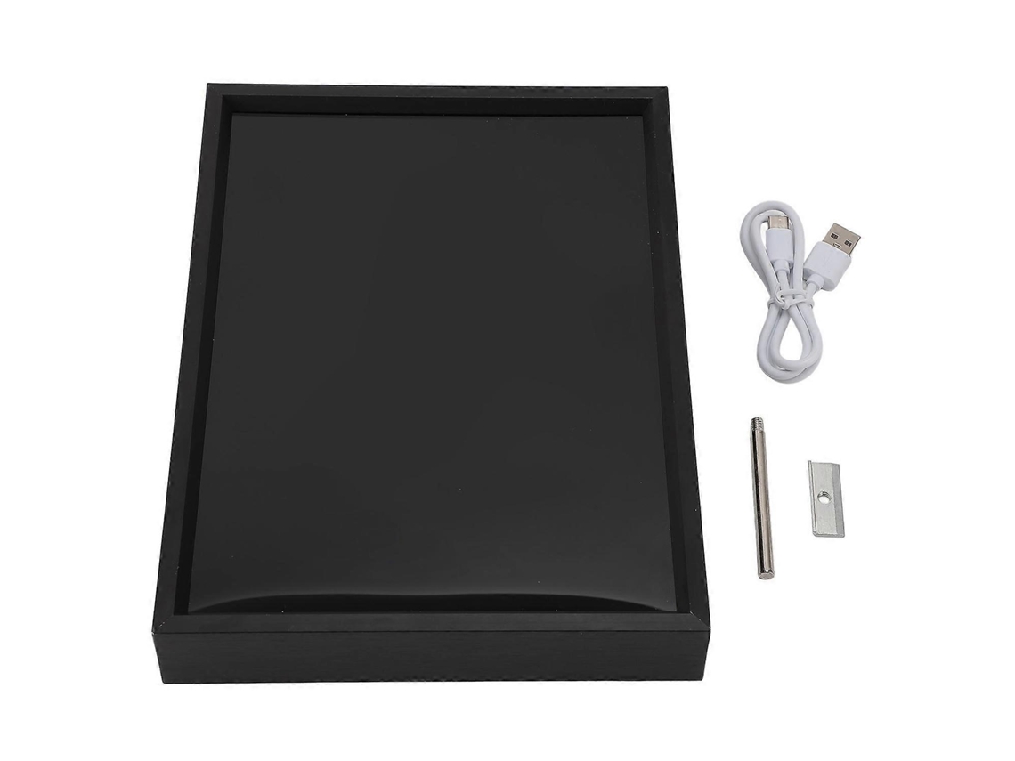 Luz nocturna de pared Yunzii con altavoz Bluetooth 5.3, aleación de aluminio, batería de 3 W y 4000 mAh, altavoz inalámbrico para sala de estar.