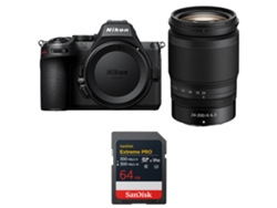 Nikon Z5 Ii + 24-200mm F/4-6.3 Vr + 1 Sandisk 64gb Extreme Pro Uhs-ii Sdxc + Ebook “20 Consejos Para Fotos Que Impactan”
