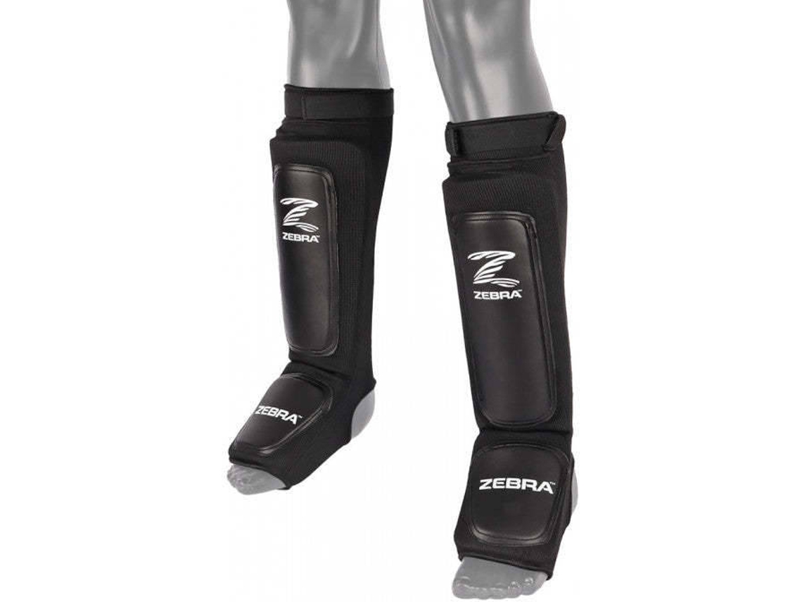 Espinilleras ZEBRA Performance (Negro - XL)