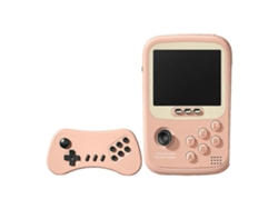 6000mah Joystick Portátil De Gran Capacidad Consola De Juegos Retro Bancos De Energía Máquina De Videojuegos Rosa Con Gamepad