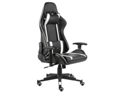 Silla Gaming Giratoria Pvc Blanco