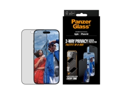 Protector de pantalla de privacidad PANZERGLASS® para iPhone Air, ajuste ultra ancho (instalación rápida en caja)