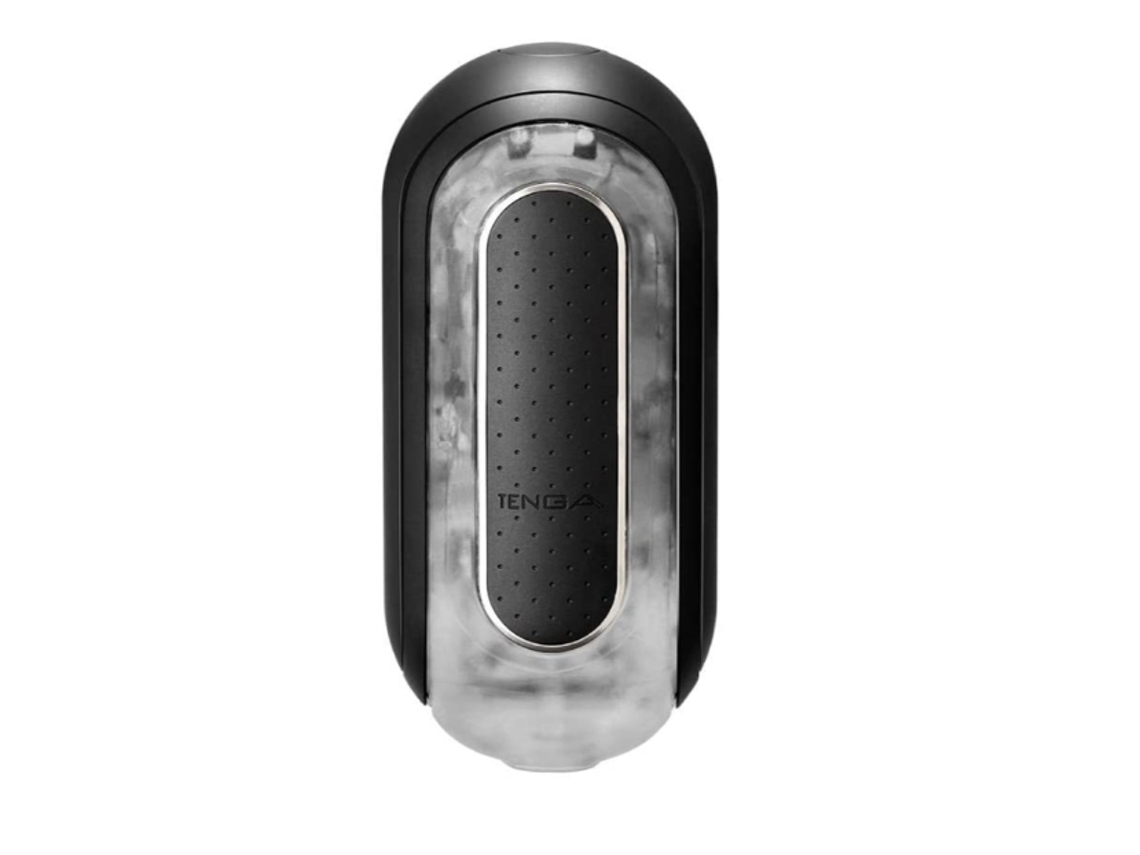Masturbador masculino, sin vibración electrónica, estándar (profundidad de inserción: 16 cm, ancho: 5 cm), negro